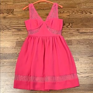 Max & Cleo Hot Pink Dress - size 0